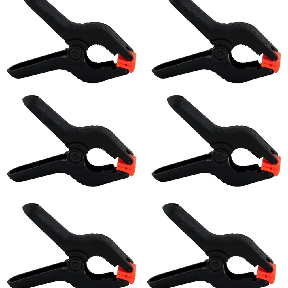 NEW Heavy Duty Muslin Clamps 4 1/2 inch 6 Pack